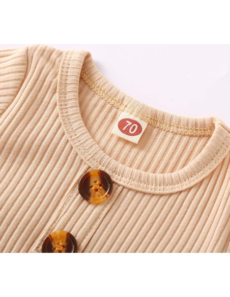 BASKOPA Gown de Dormir Unisex 0-6 Meses con Gorra