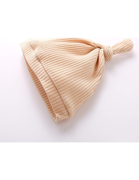 BASKOPA Gown de Dormir Unisex 0-6 Meses con Gorra