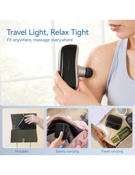 Pistola de Masaje KingPavonini Mini 10 Velocidades 0.23 kg