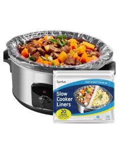 Forros Desechables Syntus para Olla de Cocción Lenta 20 Pzs
