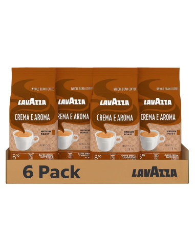Granos de Café Tostados Lavazza Crema e Aroma 6 kg