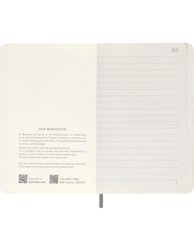 Cuaderno Moleskine Smart Notebook Pocket Tapa Blanda Negro 9x14cm