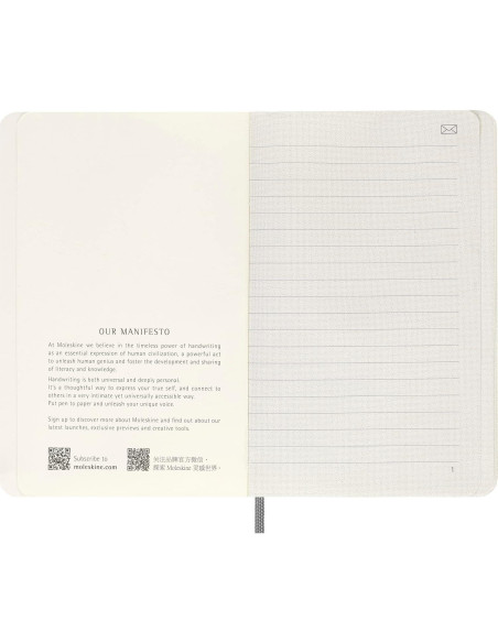Cuaderno Moleskine Smart Notebook Pocket Tapa Blanda Negro 9x14cm