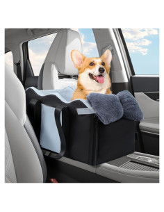 Asiento Elevador para Perros Pequeños Wn's Day - Negro 45x25 cm