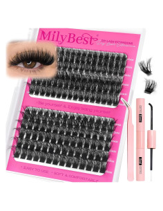 Kit de Extensión de Pestañas MilyBest 100D 150D 10-18mm