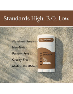 Trío de Desodorante Natural Curie para Mujeres - Coco, Oceánico y Salvia 2