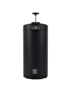 Prensa de Café BruTrek Steel Toe 3.0 - 591 ml, Aislada, Negra