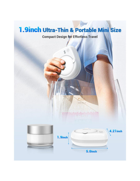 Limpiadora Ultrasónica de Retenedores Wrklly 50kHz Portátil