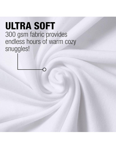 Manta Ligera LOGOVISION de Ositos 76x102 cm Unisex Bebé