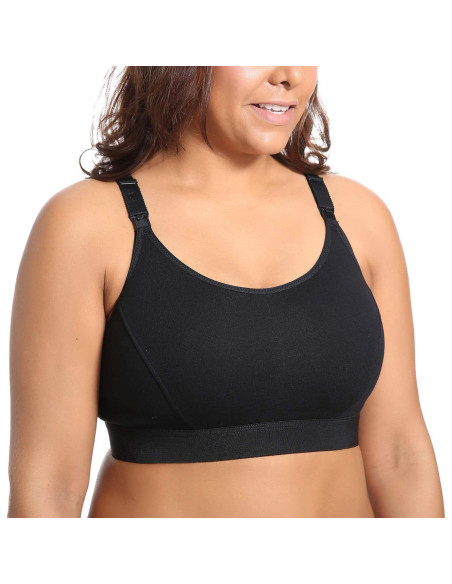 Sostén de Lactancia Deportivo Gratlin Talla Grande Algodón
