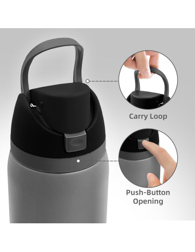 Tapa de Reemplazo CLOCASIK para Botellas Owala 0.47L a 1.18L