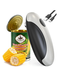 Abrelatas Eléctrico Automático KuraMart 10W Bordes Suaves