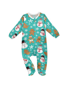 Mono de Algodón para Bebés Dussdil 3M-24M con Cremallera