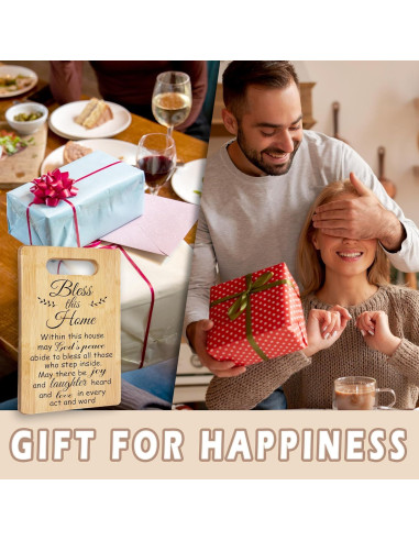 Tabla de Cortar de Bambú RYYCDOI 29.7x19.6cm Decorativa