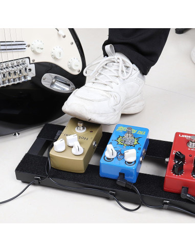 Mini Pedalboard Mr.Power 38.1x14.5cm Aluminio Ligera 0.34kg