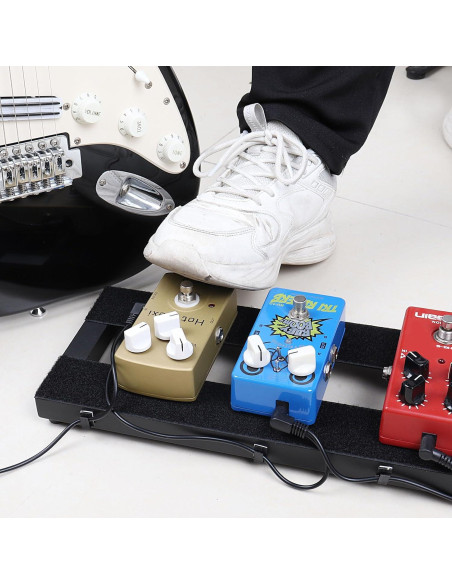 Mini Pedalboard Mr.Power 38.1x14.5cm Aluminio Ligera 0.34kg