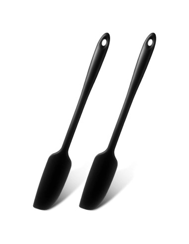 Espátula de Silicona Patelai 2 Piezas Mango Largo 28 cm