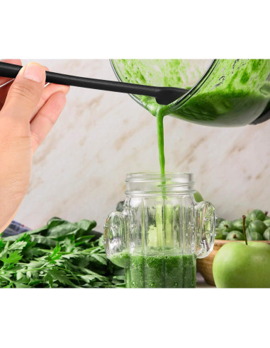 Espátula de Silicona Patelai 2 Piezas Mango Largo 28 cm