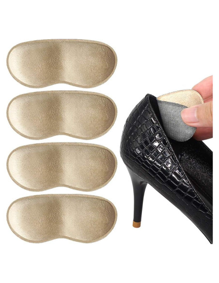 Cojines para Talón Dr. Foot Beige - 2 Pares + 1 Extra