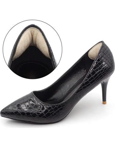 Cojines para Talón Dr. Foot Beige - 2 Pares + 1 Extra