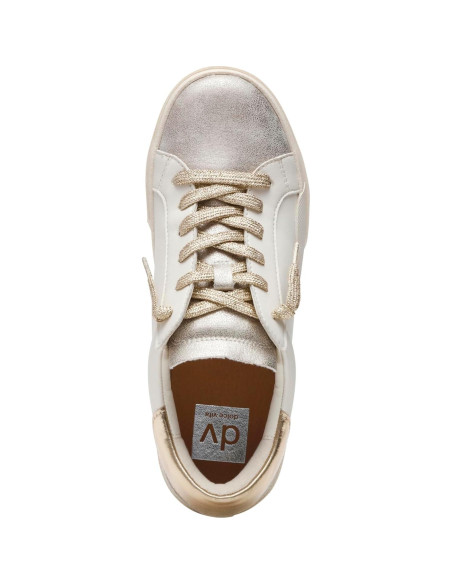 Zapatilla Helix DV Dolce Vita Mujeres Oro Polvoriento 7.5