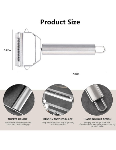 Pelador Juliana ReNext de Acero Inoxidable 18cm