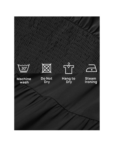 Vestido Maxi de Playa para Mujeres CzzzyL Sin Mangas con Bolsillos