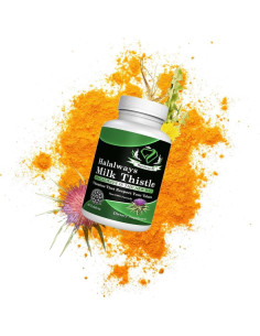 Suplemento Cardo Mariano Halal VITALABS 60 Tabletas 68g 2
