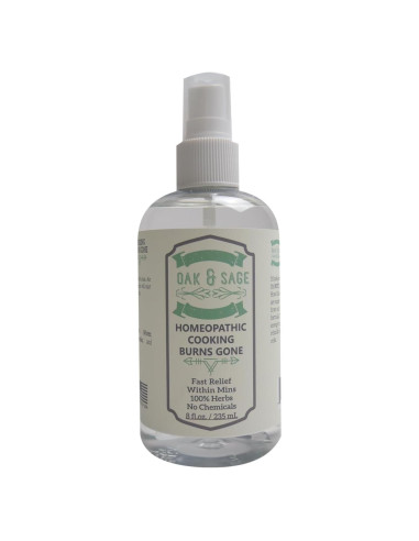 Cocción Homeopática Quemaduras Fuera OAK & SAGE 226g Sin Fragancia