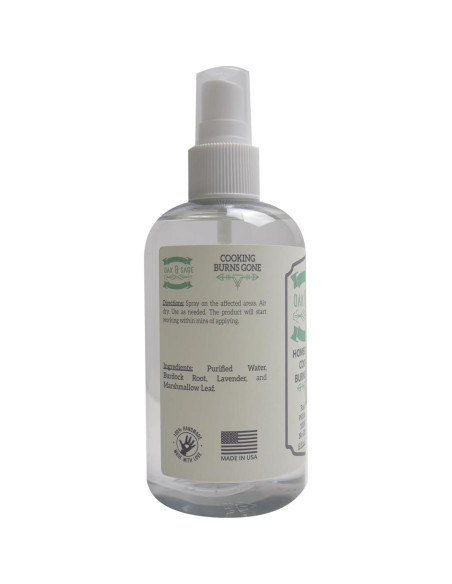 Cocción Homeopática Quemaduras Fuera OAK & SAGE 226g Sin Fragancia