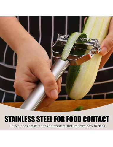 Pelador Juliana ReNext de Acero Inoxidable 18cm