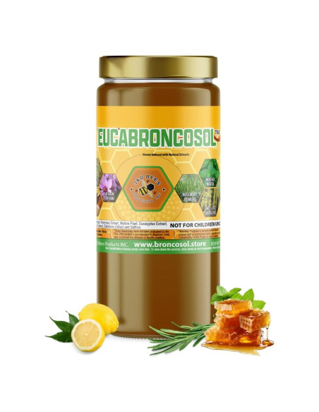 Jarabe Herbal de Miel J&D con Tomillo y Eucalipto 340g