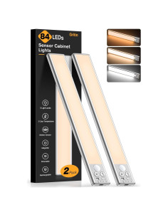 Luz Bajo Gabinete Gritin Recargable 26cm 84 LED Sensor Movimiento