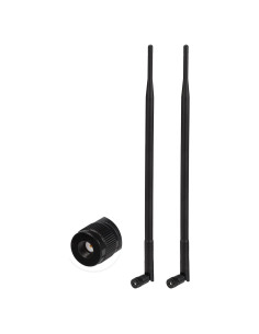 Antena 4G LTE Eightwood 9dBi RP-SMA Omni-Direccional Paquete de 2