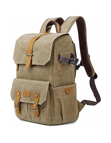 Mochila Profesional para Cámara ZESTTREK con Cubierta Impermeable