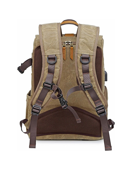 Mochila Profesional para Cámara ZESTTREK con Cubierta Impermeable