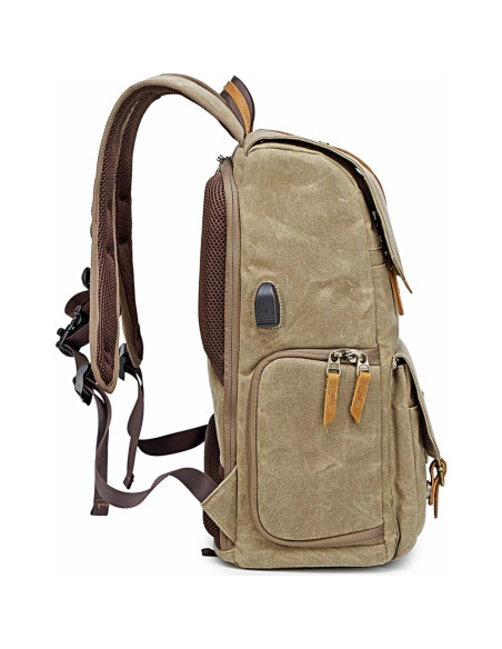 Mochila Profesional para Cámara ZESTTREK con Cubierta Impermeable