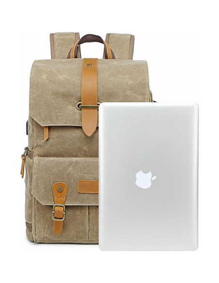 Mochila Profesional para Cámara ZESTTREK con Cubierta Impermeable