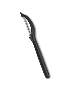 Pelador Victorinox Serrado Negro de Acero Inoxidable 17.5 cm