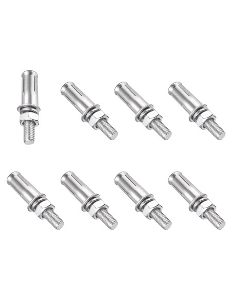 Tornillos de Expansión PATIKIL M8 x 50mm Acero Inoxidable 8Pcs