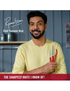 Pelador Victorinox Serrado Negro de Acero Inoxidable 17.5 cm 2