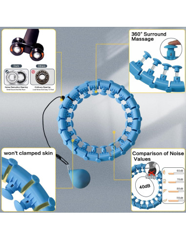 Aro Ponderado Inteligente Dumoyi para Pérdida de Peso - Grande