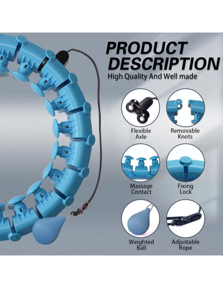 Aro Ponderado Inteligente Dumoyi para Pérdida de Peso - Grande