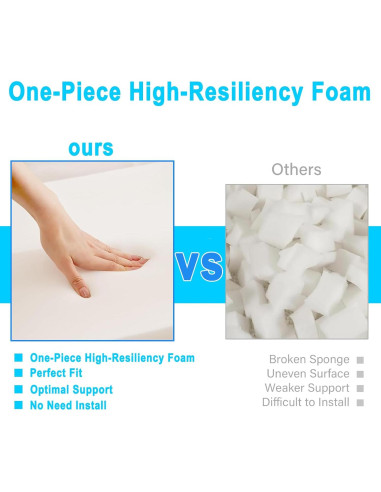 Pouf Redondo Asuprui Puff Ottoman 51x31 cm Gris Claro