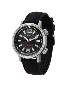 Reloj de buceo automático BERNY AM181M-A 20ATM correa negra