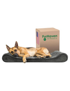 Cama Ortopédica para Perros Furhaven Jumbo Gris 114x76 cm