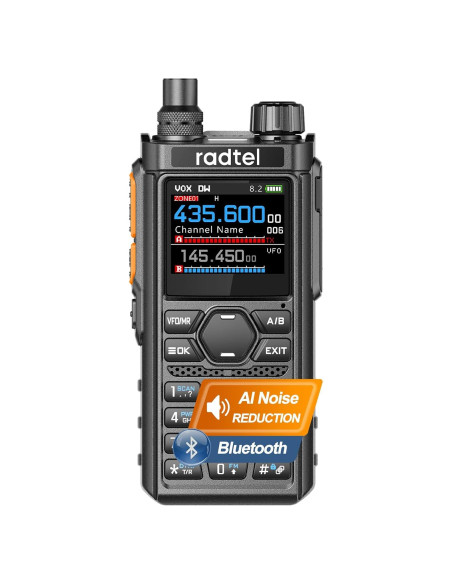 Radio Portátil Radtel RT-910B 5W Multi-Banda 960 Canales