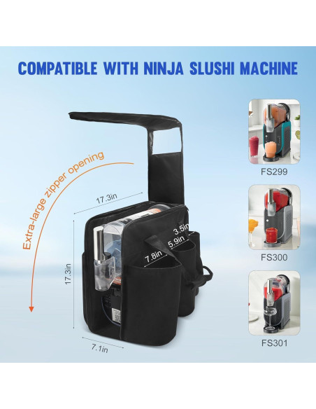Funda Acolchada para Máquina de Slushie Ninja FS301/FS300