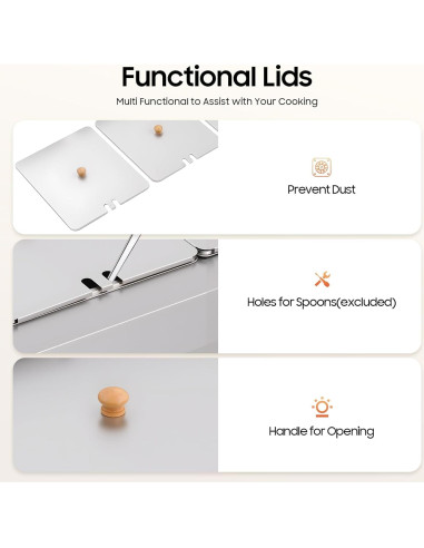 Freidora de Gas Comercial LLHZGAO 3 Ollas 10L Acero Inoxidable