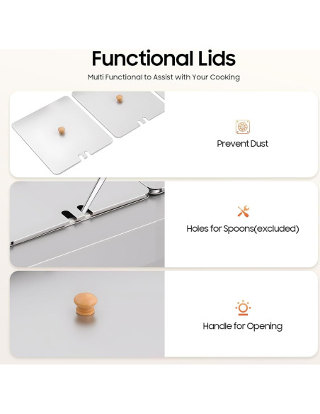 Freidora de Gas Comercial LLHZGAO 3 Ollas 10L Acero Inoxidable